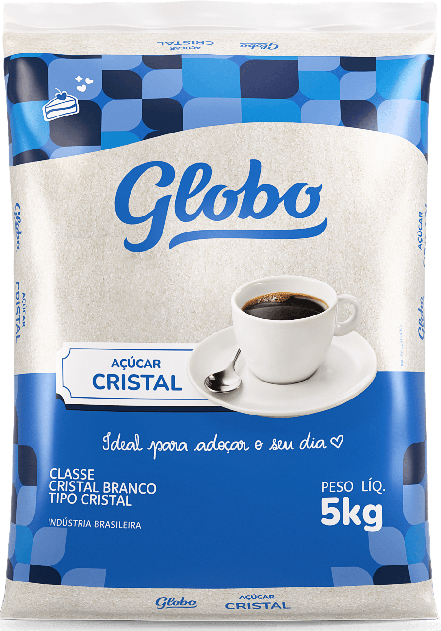 Açúcar Cristal Globo