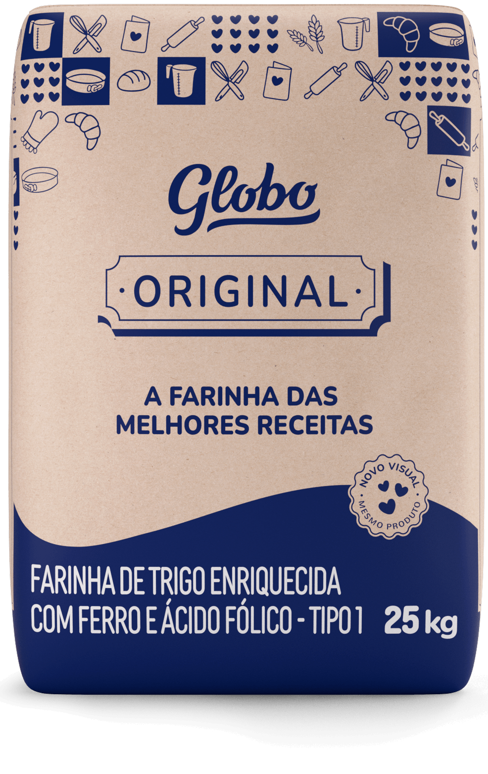 Farinha de Trigo Globo Original Profissional 25 kg