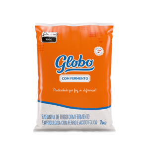 Farinha de Trigo Globo com Fermento