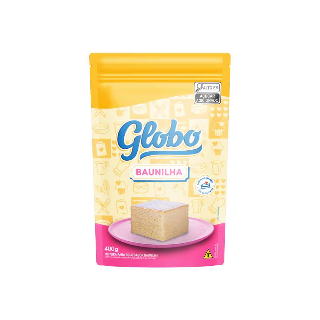 Bolo de Baunilha Globo