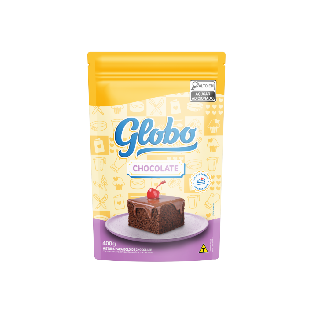 Bolo de Chocolate Globo