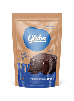 Bolo de Chocolate Globo