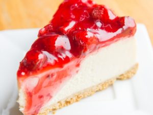 Receita de Cheesecake de Morango
